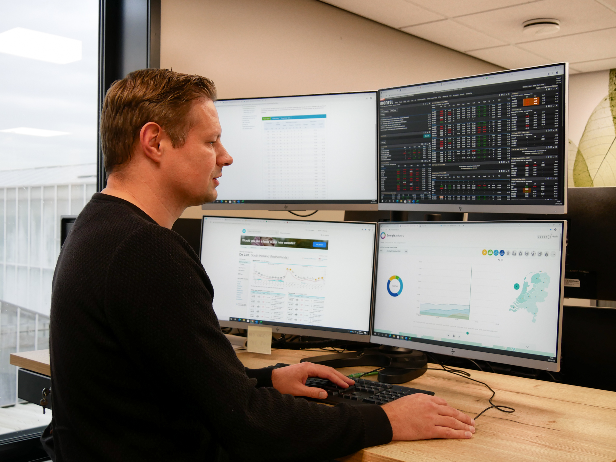 Van beurshandelaar tot energieadviseur