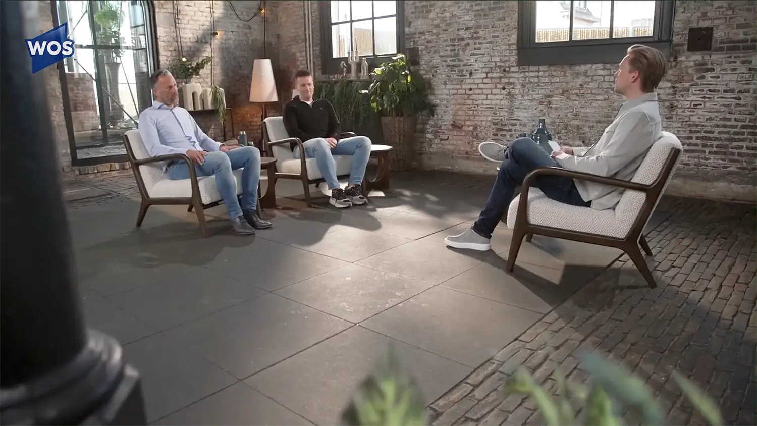 Bart bij het WOS Ondernemersplein